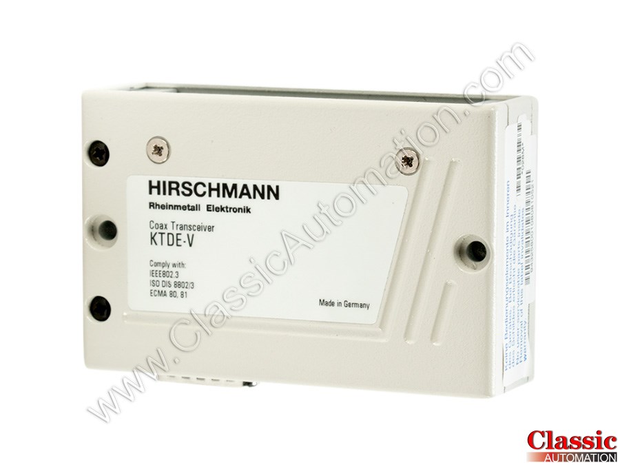 Hirschmann KTDE-V Refurbished & Repairs