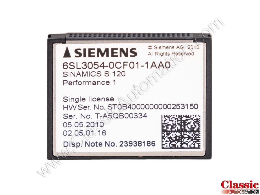 Siemens 6SL3054-0CF01-1AA0 Refurbished & Repairs