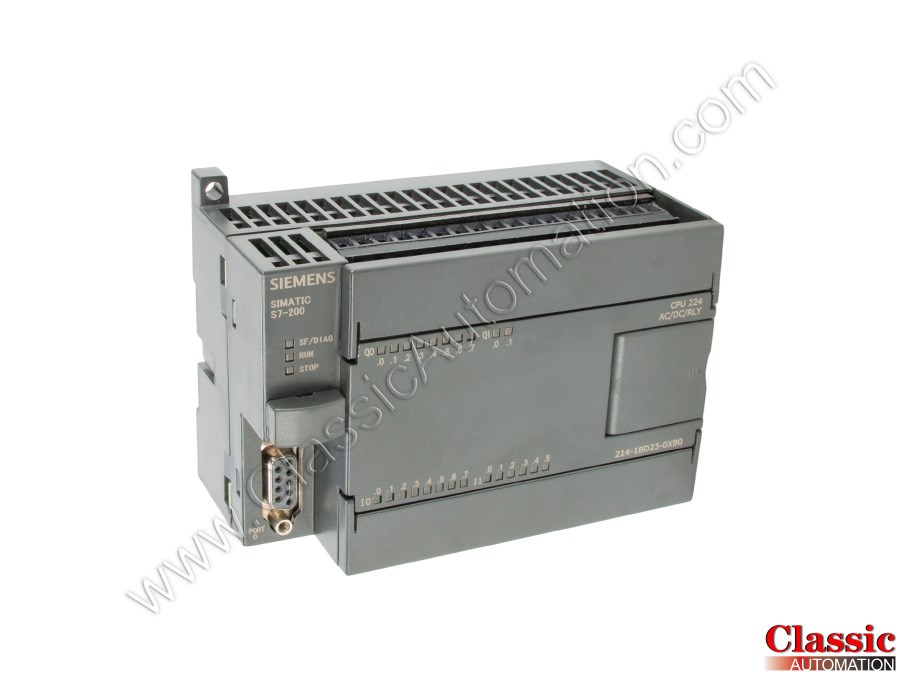 PLC CPU 224 AC/DC 220VAC 14DI 10DO relay for Siemens S7-200 6ES7 214-1BD23-0XB0 