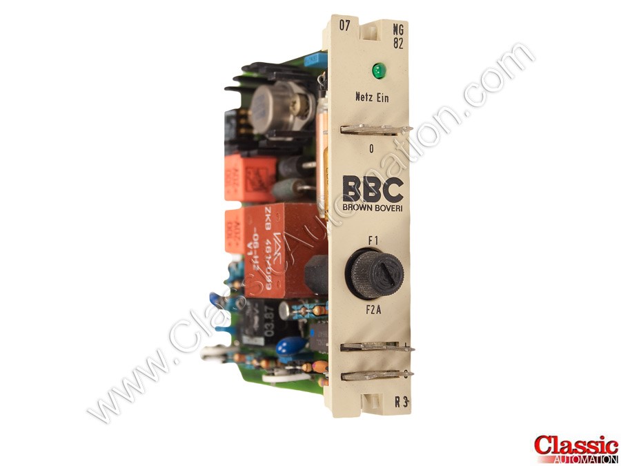 ABB, Brown Boveri (BBC) 07 NG 82 R3 Refurbished & Repairs
