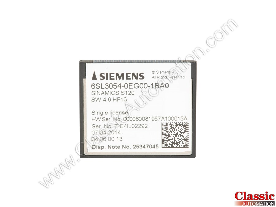Siemens 6SL3054-0EG00-1BA0 Refurbished & Repairs