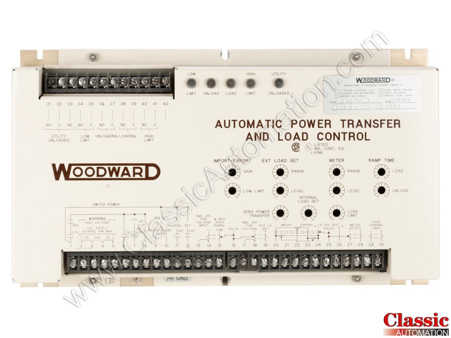 Woodward 9905-007N Refurbished & Repairs