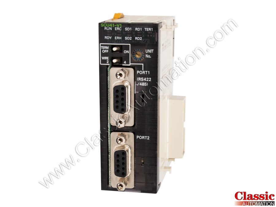 1Pcs Nouveau CJ1W-SCU41-V1 PLC communication série Unité Omron PLC Module cc 