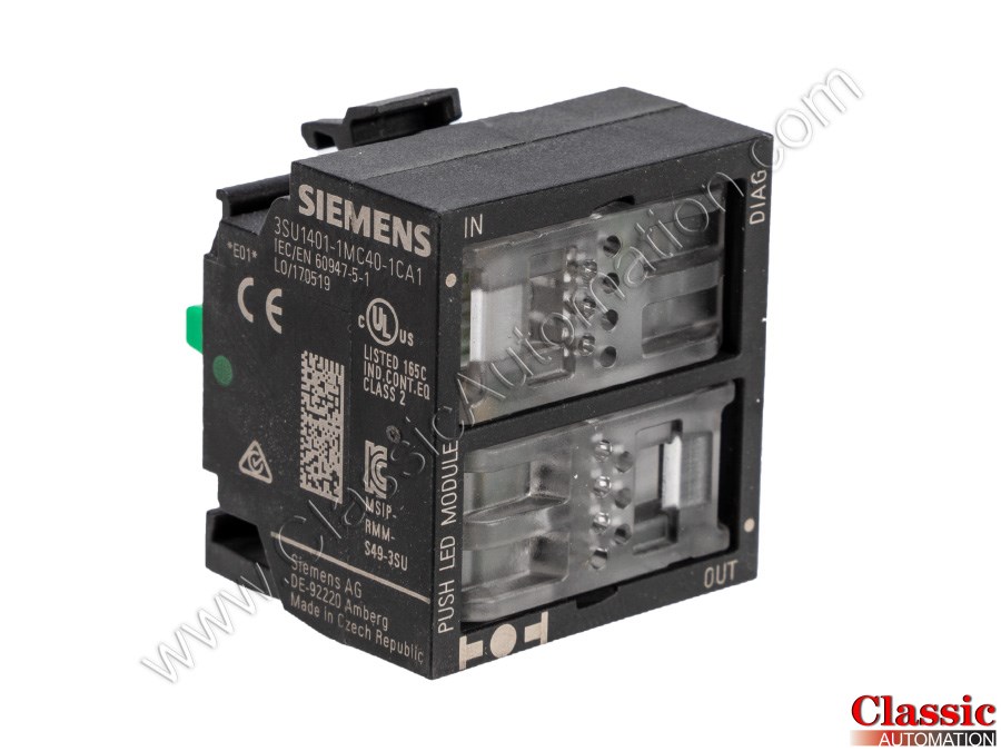 Siemens 3SU1401-1MC40-1CA1 Refurbished & Repairs