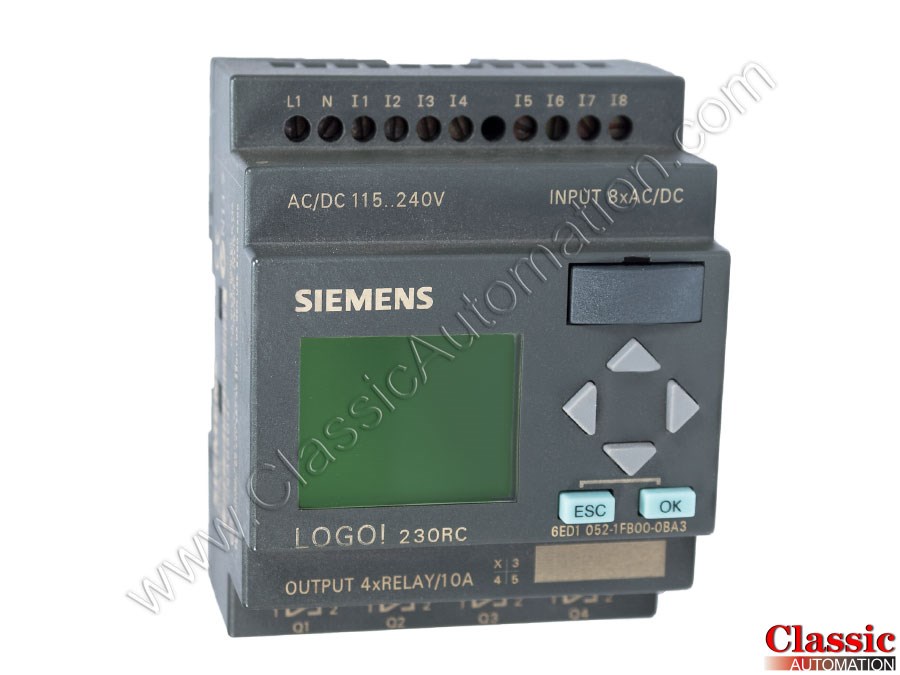 ONE Siemens SIEMENS 6ED1 052-1FB00-0BA3 LOGO 230RC