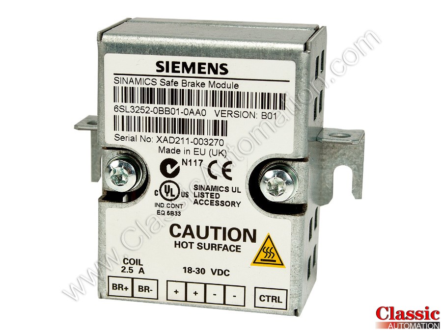 Siemens 6SL3252-0BB00-0AA0-2 Year Warranty 