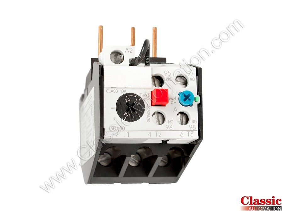 Direct Replacement for Siemens 3UA62-00-3J Overload Relay Direct Replacement with 2 Year Warranty 