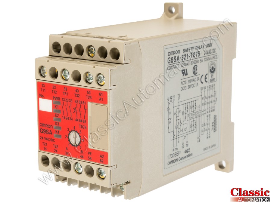 Omron G9SA-321-T075 Safety Relay Unit G9SA 