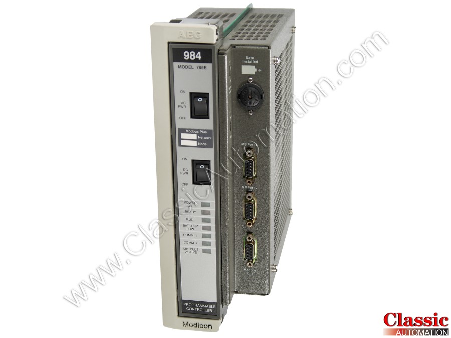 VENDU COMME-EST AEG Modicon Programmable Controller PC-0984-680 utilisé 