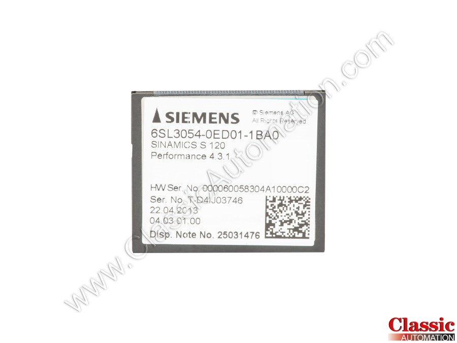 Siemens 6SL3054-0ED01-1BA0 Refurbished & Repairs