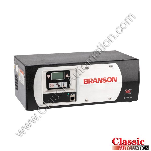 Branson Part Number 0.40DCXS40H0R Branson Part Number 0.40DCXS40H0R