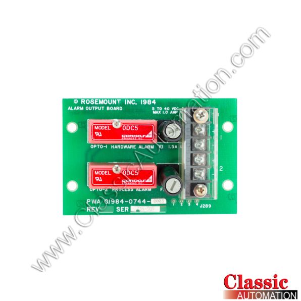 Fisher-Rosemount Part Number 01984-0744-0003 Fisher-Rosemount Part Number 01984-0744-0003