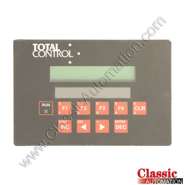 Total Control Product
Operator Interface Panel Total Control Product
Operator Interface Panel