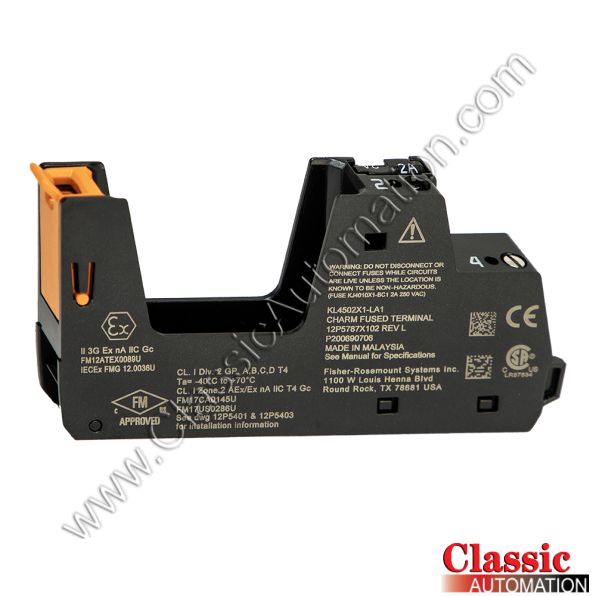 Emerson
KL4502X1-LA1 Fused Injected-Power Terminal Block Emerson
KL4502X1-LA1 Fused Injected-Power Terminal Block