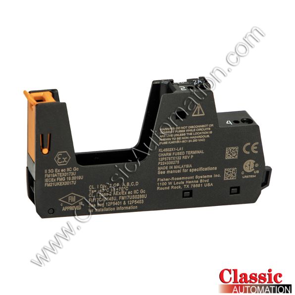 Emerson
KL4502X1-LA1 Fused Injected-Power Terminal Block Emerson
KL4502X1-LA1 Fused Injected-Power Terminal Block