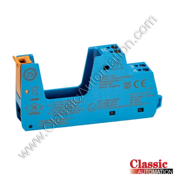 Emerson
KL4510X1-HA1 I.S. CHARM Thermocouple / mV Terminal Block Emerson
KL4510X1-HA1 I.S. CHARM Thermocouple / mV Terminal Block