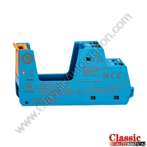 Emerson
KL4510X1-HA1 I.S. CHARM Thermocouple / mV Terminal Block Emerson
KL4510X1-HA1 I.S. CHARM Thermocouple / mV Terminal Block