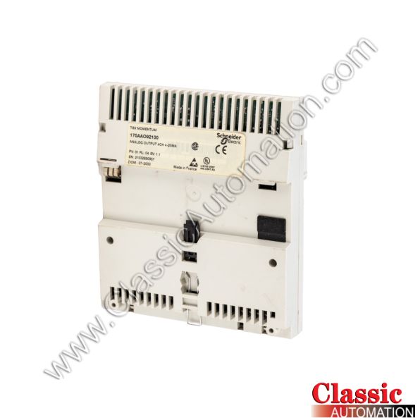 Modicon Part Number 170AAO92100 Modicon Part Number 170AAO92100