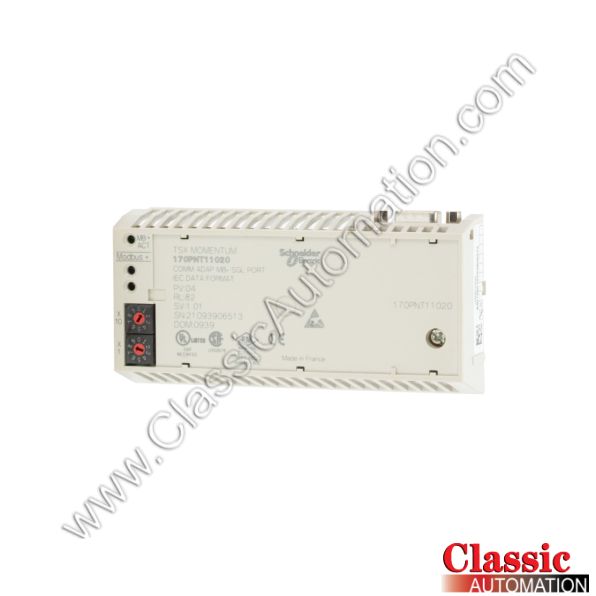 Modicon Part Number 170PNT11020 Modicon Part Number 170PNT11020