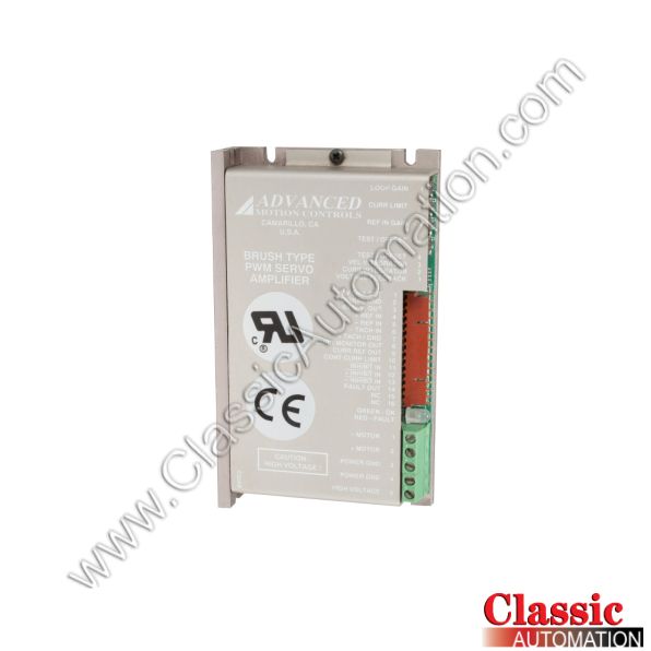 Advanced Motion Controls Part Number 25A8E Advanced Motion Controls Part Number 25A8E