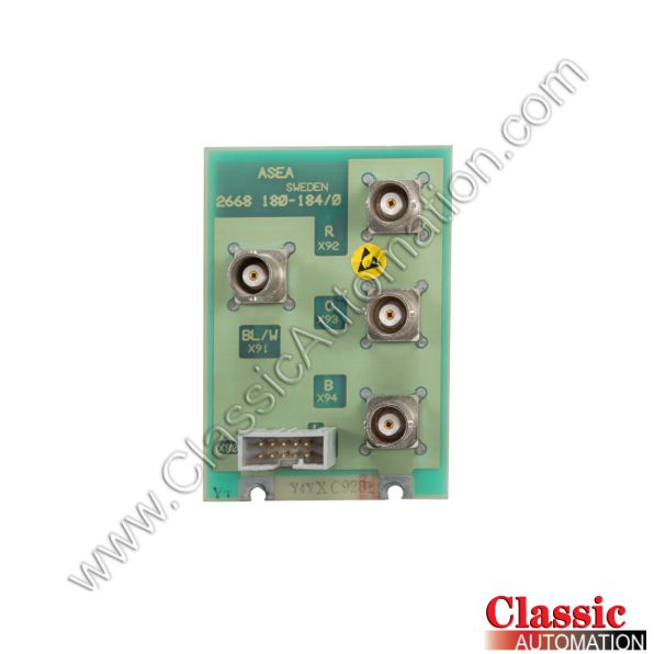 ABB Part Number 2668 180-184/0 ABB Part Number 2668 180-184/0