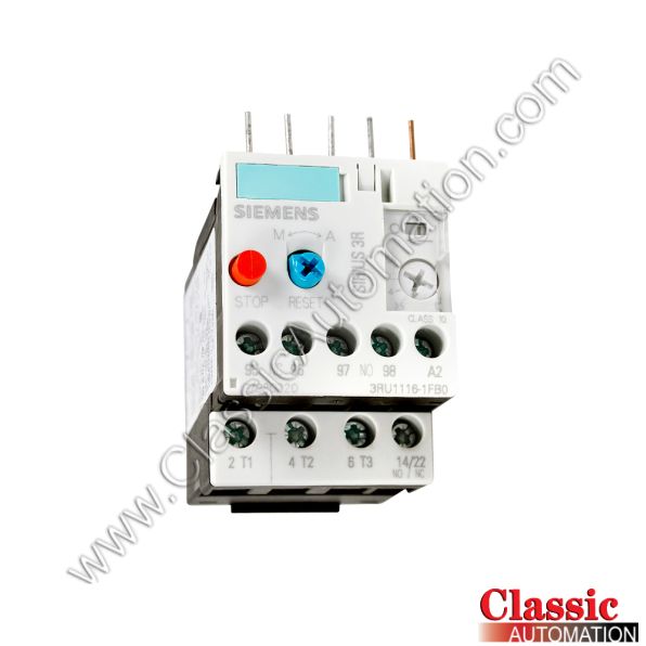 Siemens Part Number 3RU1116-1FB0 Siemens Part Number 3RU1116-1FB0