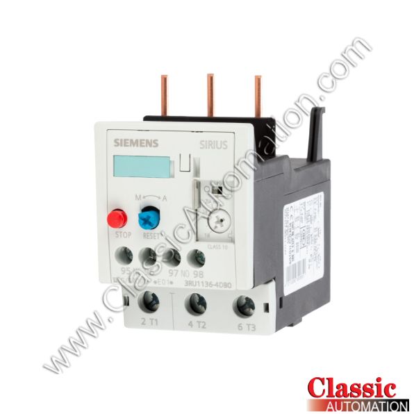 Siemens Part Number 3RU1136-4DB0 Siemens Part Number 3RU1136-4DB0