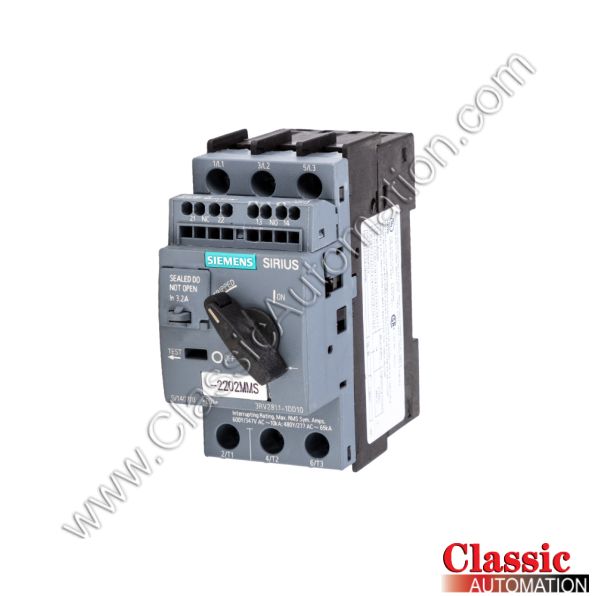 Siemens Part Number 3RV2811-1DD10 Siemens Part Number 3RV2811-1DD10