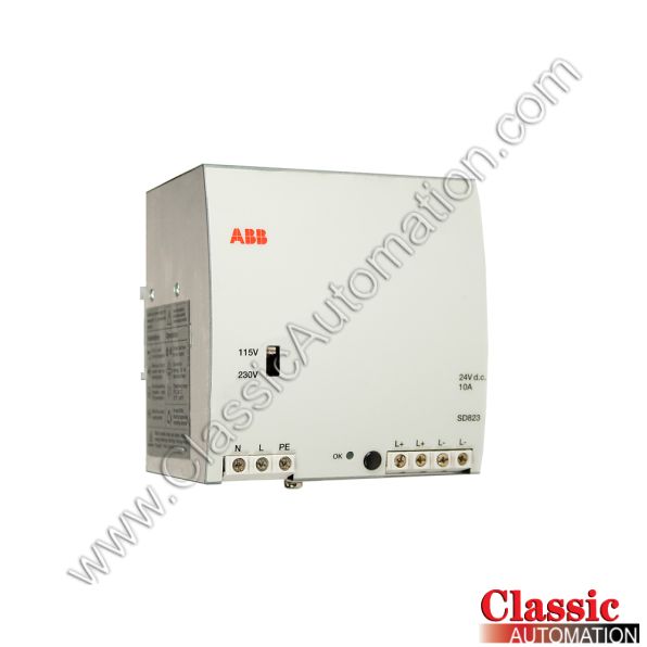 ABB Part Number SD823 ABB Part Number SD823