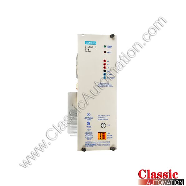 Siemens Part Number 575-6663 Siemens Part Number 575-6663