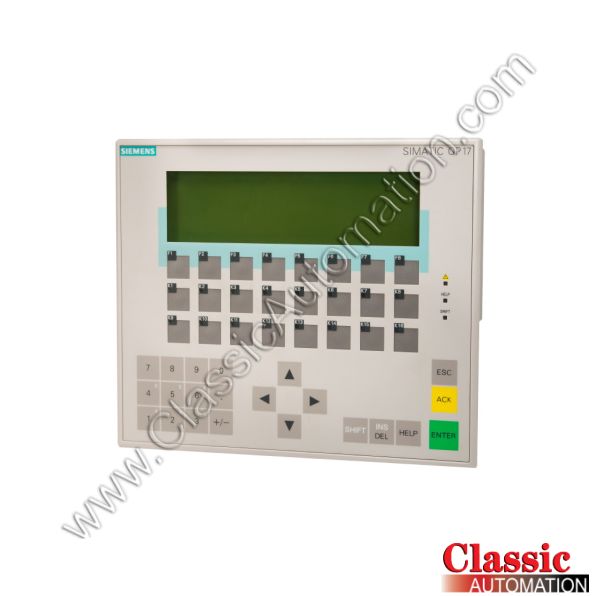 Siemens Part Number 6AV3617-1JC30-0AX2 Siemens Part Number 6AV3617-1JC30-0AX2