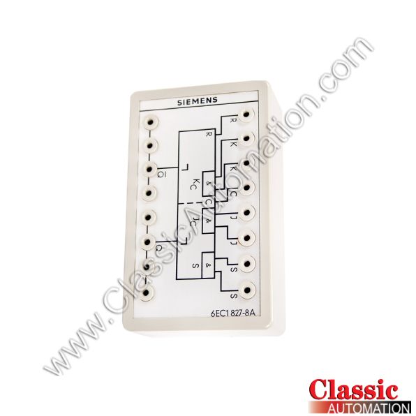 Siemens Part Number 6EC1827-8A Siemens Part Number 6EC1827-8A