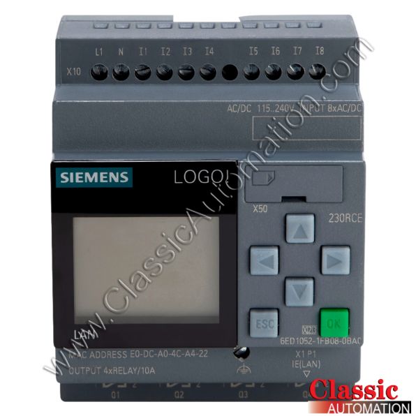 Siemens Part Number 6ED1052-1FB08-0BA0 Siemens Part Number 6ED1052-1FB08-0BA0