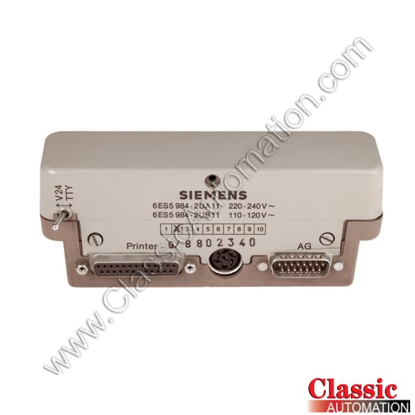 Siemens Part Number 6ES5984-2UB11 Siemens Part Number 6ES5984-2UB11
