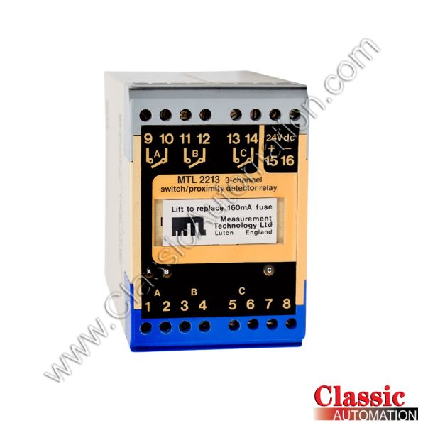 Measurement Technology LTD Part Number MTL 2213 Measurement Technology LTD Part Number MTL 2213