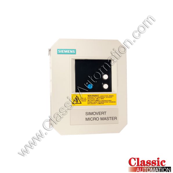 Siemens Part Number 6SE3012-0BA00 Siemens Part Number 6SE3012-0BA00