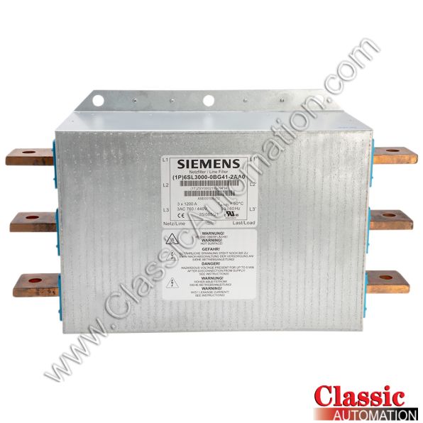 Siemens Part Number 6SL3000-0BG41-2AA0 Siemens Part Number 6SL3000-0BG41-2AA0