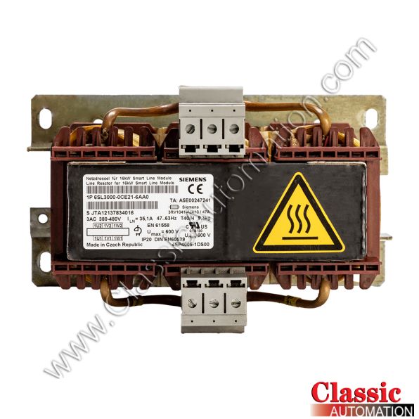 Siemens Part Number 6SL3000-0CE21-6AA0 Siemens Part Number 6SL3000-0CE21-6AA0