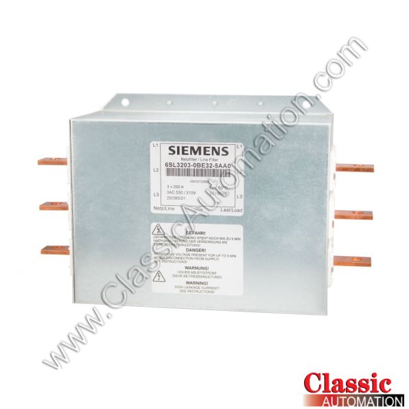 Siemens Part Number 6SL3203-0BE32-5AA0 Siemens Part Number 6SL3203-0BE32-5AA0