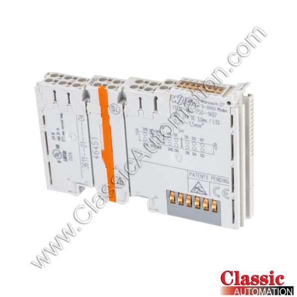 Wago Part Number 750-1407 Wago Part Number 750-1407