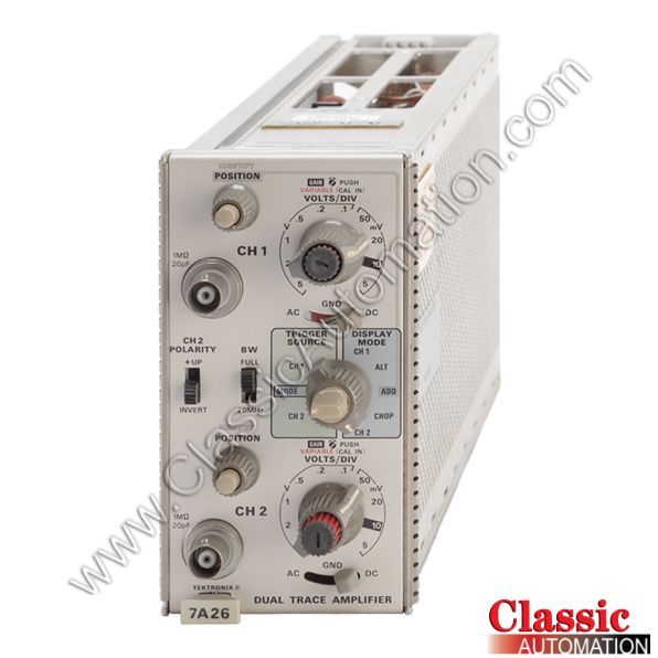Tektronix Part Number 7A26 Tektronix Part Number 7A26