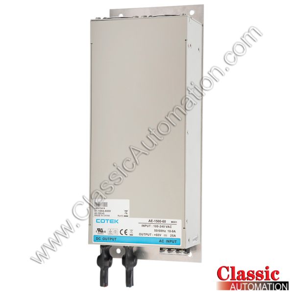 Cotek Part Number AE-1500-60 Cotek Part Number AE-1500-60