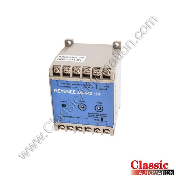 Keyence Part Number AS-440-10 Keyence Part Number AS-440-10