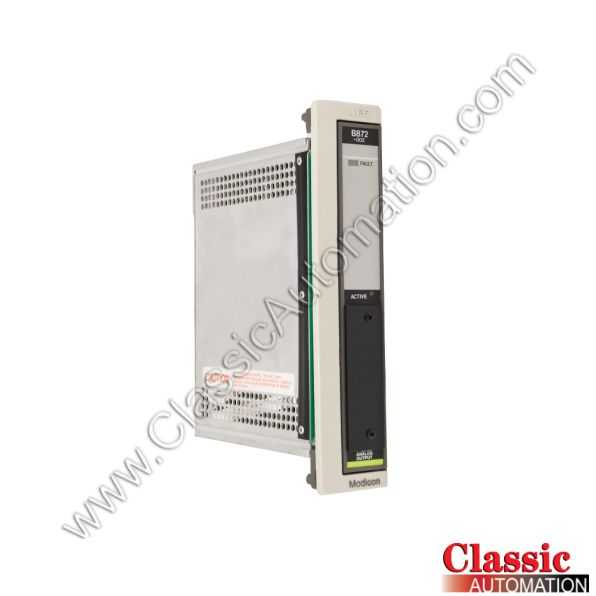 Modicon Part Number AS-B872-002 Modicon Part Number AS-B872-002