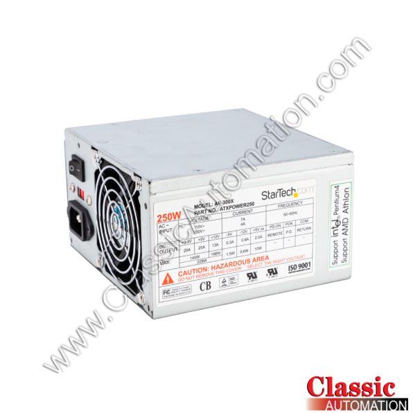 StarTech Part Number ATXPOWER250 StarTech Part Number ATXPOWER250