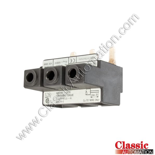 Moeller Electric Part Number BK 50/3-PKZ2 Moeller Electric Part Number BK 50/3-PKZ2