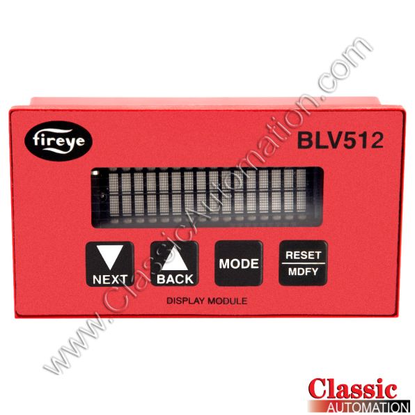 Fireye Part Number BLV512 Fireye Part Number BLV512