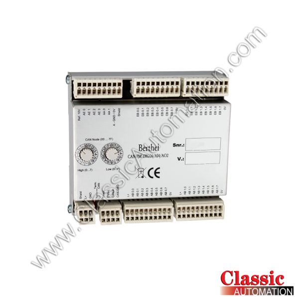 Berthel Part Number CAN-PM DIO16/AI4/AO2 Berthel Part Number CAN-PM DIO16/AI4/AO2