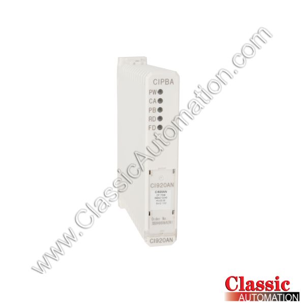 ABB Part Number CI920AN ABB Part Number CI920AN