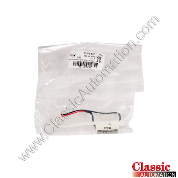 Automation Direct Part Number D3-D4-BAT Automation Direct Part Number D3-D4-BAT